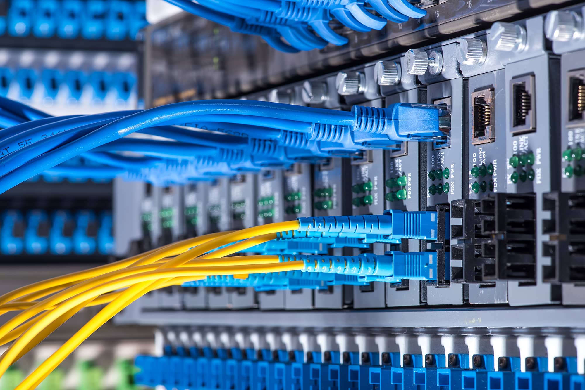 Rede de computadores empresarial